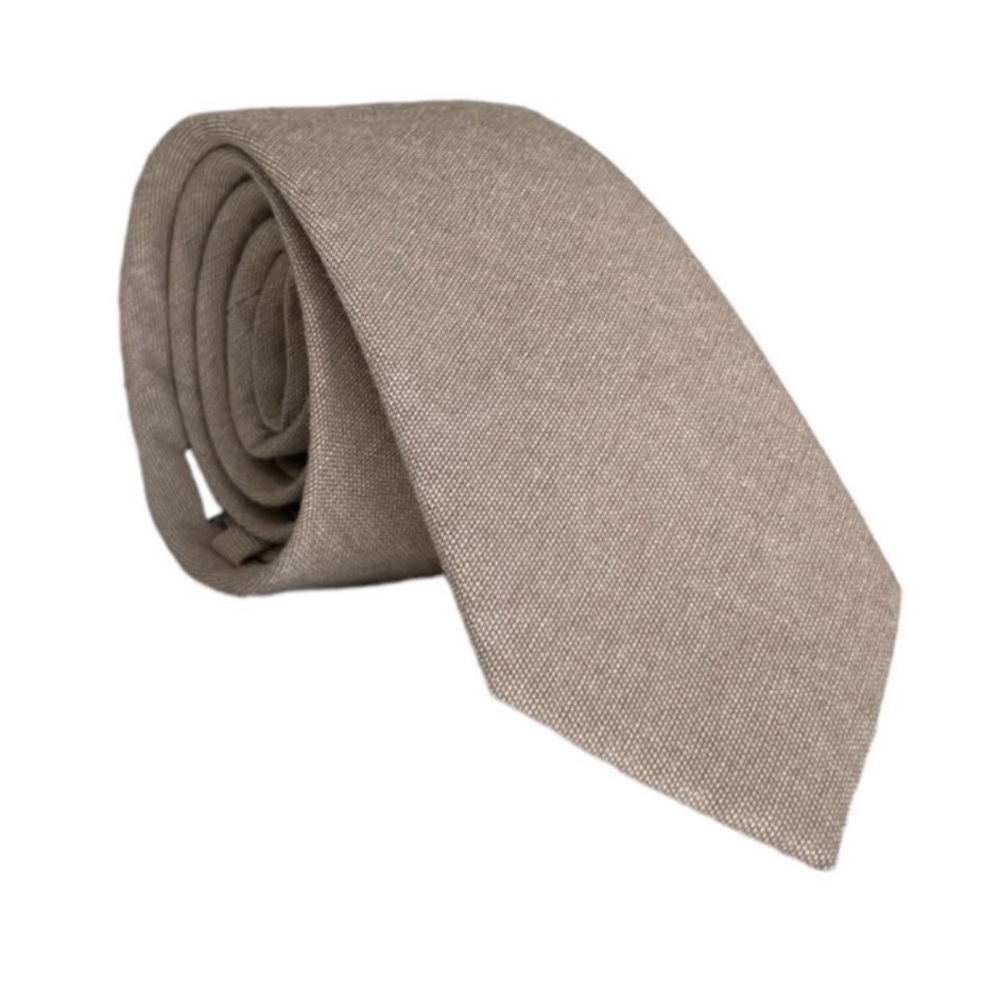 Men’s tan necktie